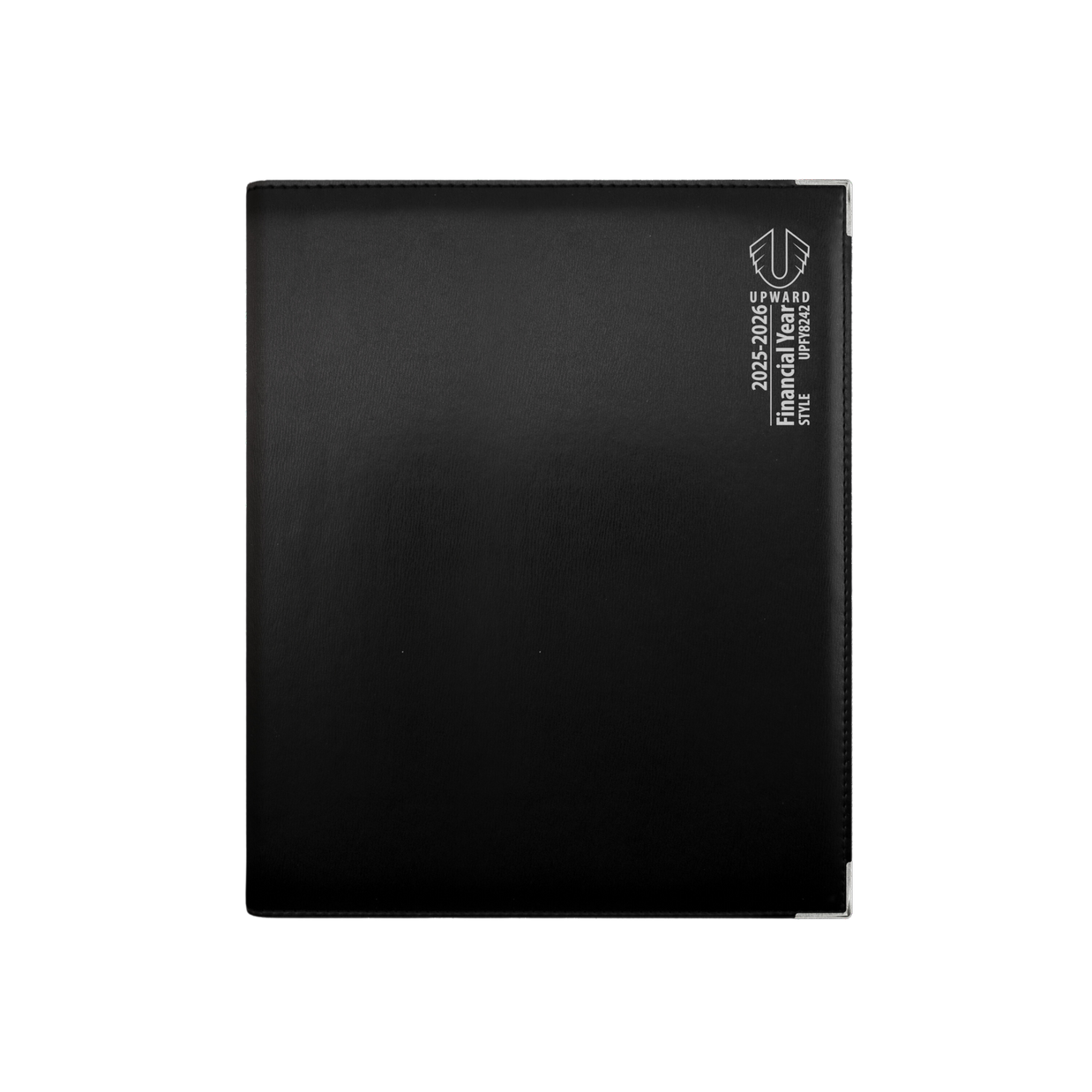 Upward - Deluxe 8242, 12 Month Financial Year 2025-2026 Diary, Day to Page, B5, Padded Cover