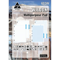 Wildon - Multipurpose Quad Pad 64 Sheets, A4