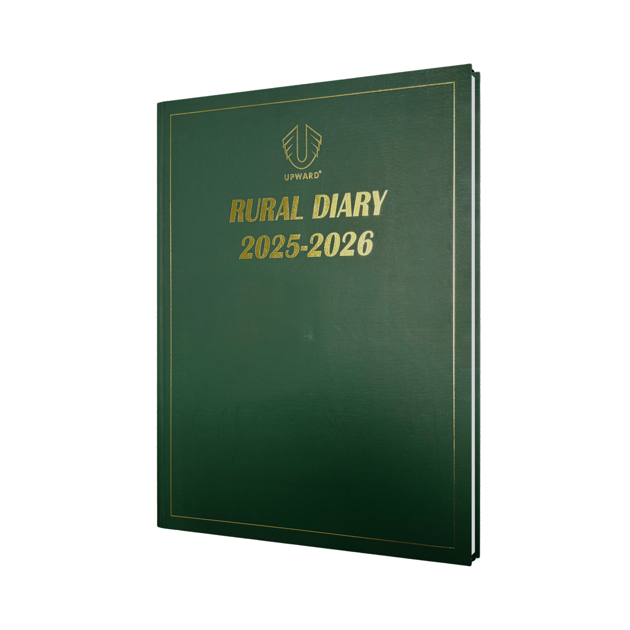 Upward - Rural, 12 Month Financial Year 2025-2026 Diary, 2 Days to Page, Quatro, PVC Cover