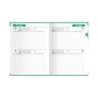 Upward - Rural, 12 Month Financial Year 2025-2026 Diary, 2 Days to Page, Quatro, PVC Cover