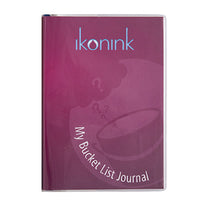 IKONINK - Bucket List, Undated, 105x210mm Case Bound - Assorted