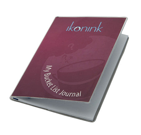 IKONINK - Bucket List, Undated, 105x210mm Case Bound - Assorted