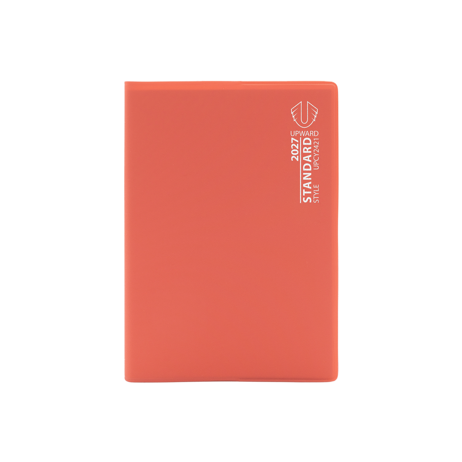 2027 Calendar Year Diary/Planner - 12 Month A6 Week to View Diary - Case Bound - Upward Standard Range