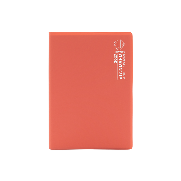 2027 Calendar Year Diary/Planner - 12 Month A6 Week to View Diary - Case Bound - Upward Standard Range