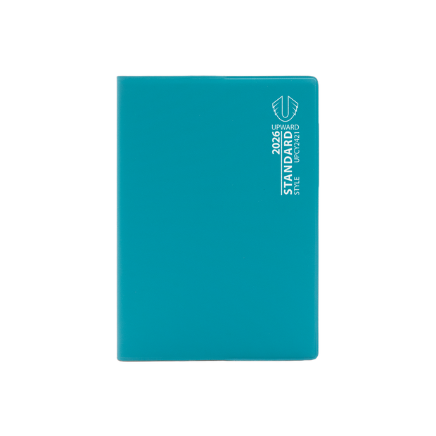 Upward - Standard 2421, 12 Month 2026 Calendar Year Planner, Week to View Diary, A6 Case Bound