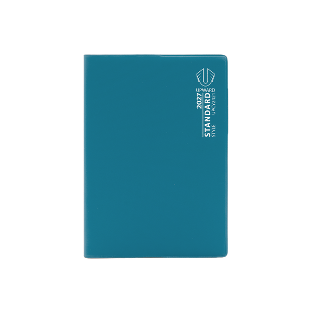 2027 Calendar Year Diary/Planner - 12 Month A6 Week to View Diary - Case Bound - Upward Standard Range