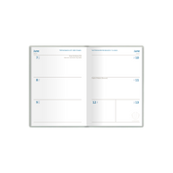 2027 Calendar Year Diary/Planner - 12 Month A6 Week to View Diary - Case Bound - Upward Standard Range
