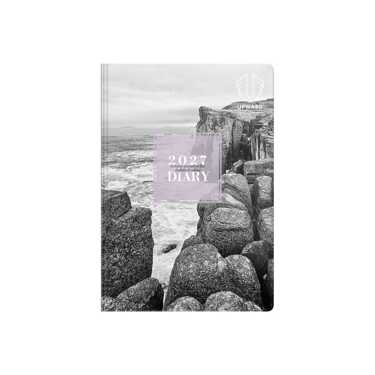 2027 Calendar Year Diary/Planner - 12 Month A6 Week to View Diary - Hard Cover - Upward Fashion Range
