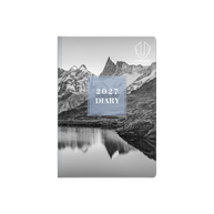 2027 Calendar Year Diary/Planner - 12 Month A6 Week to View Diary - Hard Cover - Upward Fashion Range