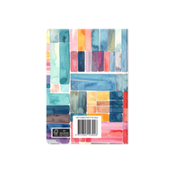 2027 Calendar Year Diary/Planner - 12 Month B6 Week to View Diary - Hard Cover in Pin Stripe - Upward Fashion Range