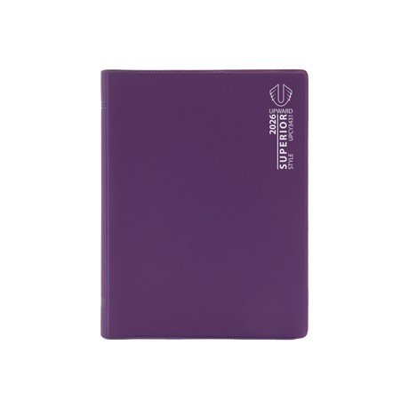 Upward - Superior 3431, 12 Month 2026 Calendar Year Planner, Week to View Diary, B6 Wiro Bound