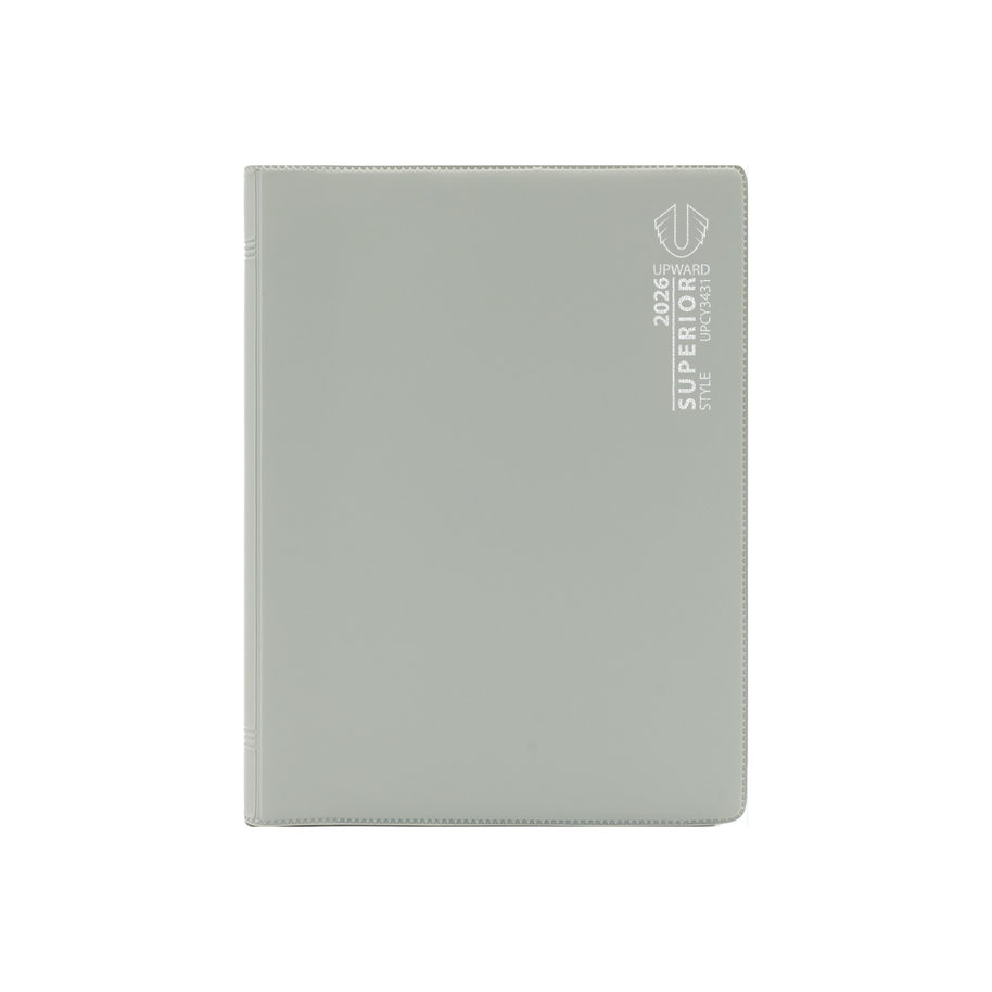Upward - Superior 3431, 12 Month 2026 Calendar Year Planner, Week to View Diary, B6 Wiro Bound