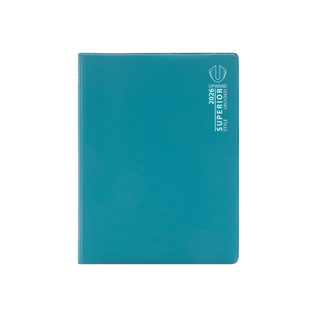 Upward - Superior 3431, 12 Month 2026 Calendar Year Planner, Week to View Diary, B6 Wiro Bound