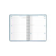 2027 Calendar Year Diary/Planner - 12 Month B6 Week to View Diary - Wiro Bound - Upward Superior Range