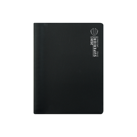 Upward - Superior 3431, 12 Month 2026 Calendar Year Planner, Week to View Diary, B6 Wiro Bound