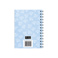 Upward - Fashion 3436, 12 Month 2026 Calendar Year Planner, Week to View Diary, B6 Wiro Bound