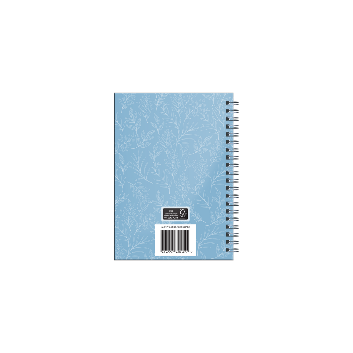 2027 Calendar Year Diary/Planner - 12 Month B6 Week to View Diary - Wiro Bound - Upward Fashion Range
