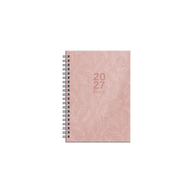 2027 Calendar Year Diary/Planner - 12 Month B6 Week to View Diary - Wiro Bound - Upward Fashion Range