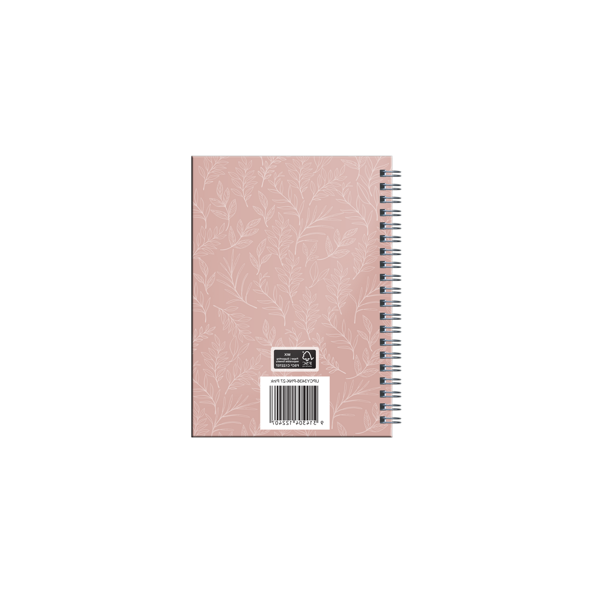 2027 Calendar Year Diary/Planner - 12 Month B6 Week to View Diary - Wiro Bound - Upward Fashion Range