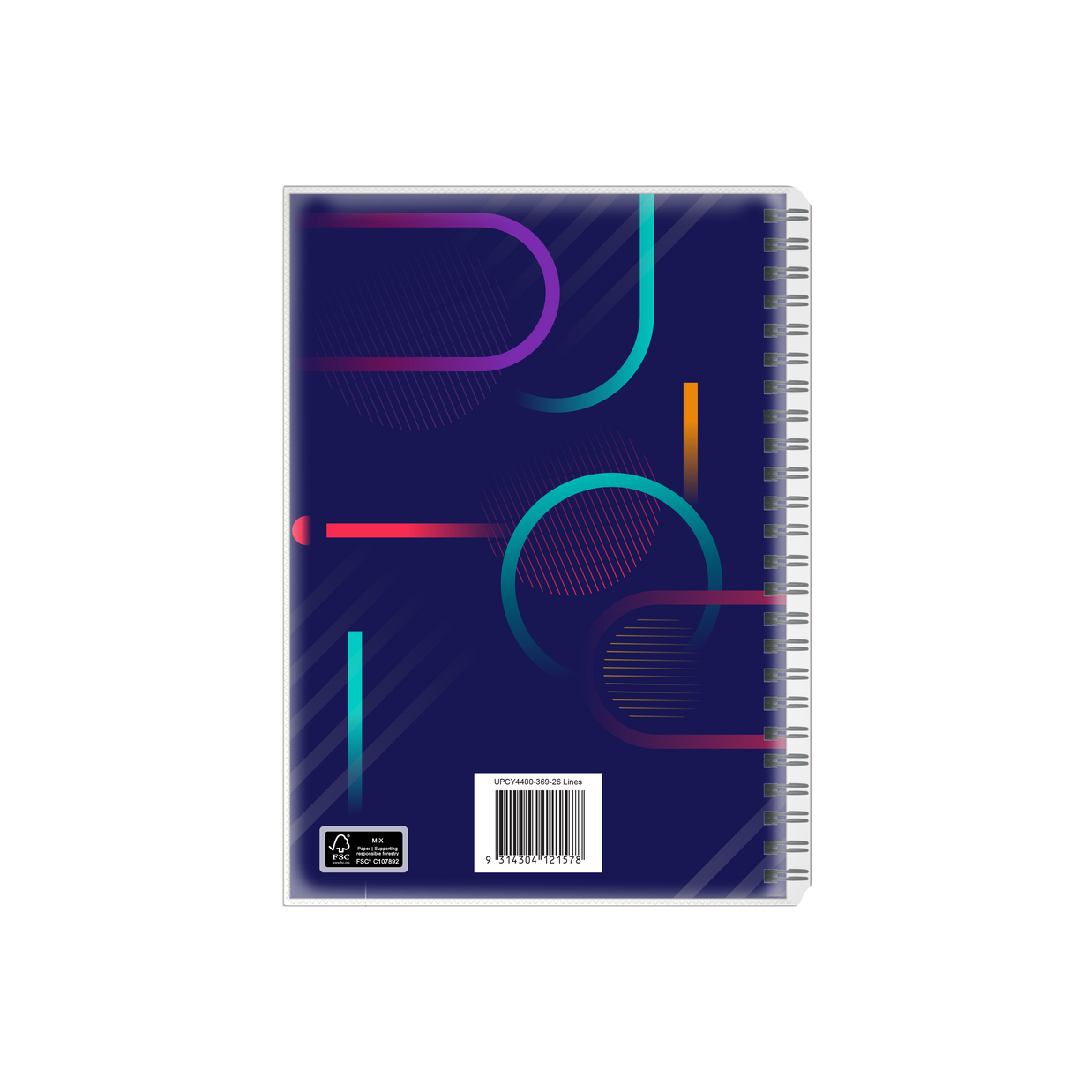 Upward - Student Diary 4400, 12 Month 2026 Calendar Year Planner, Week to View Diary, B5 Wiro Bound