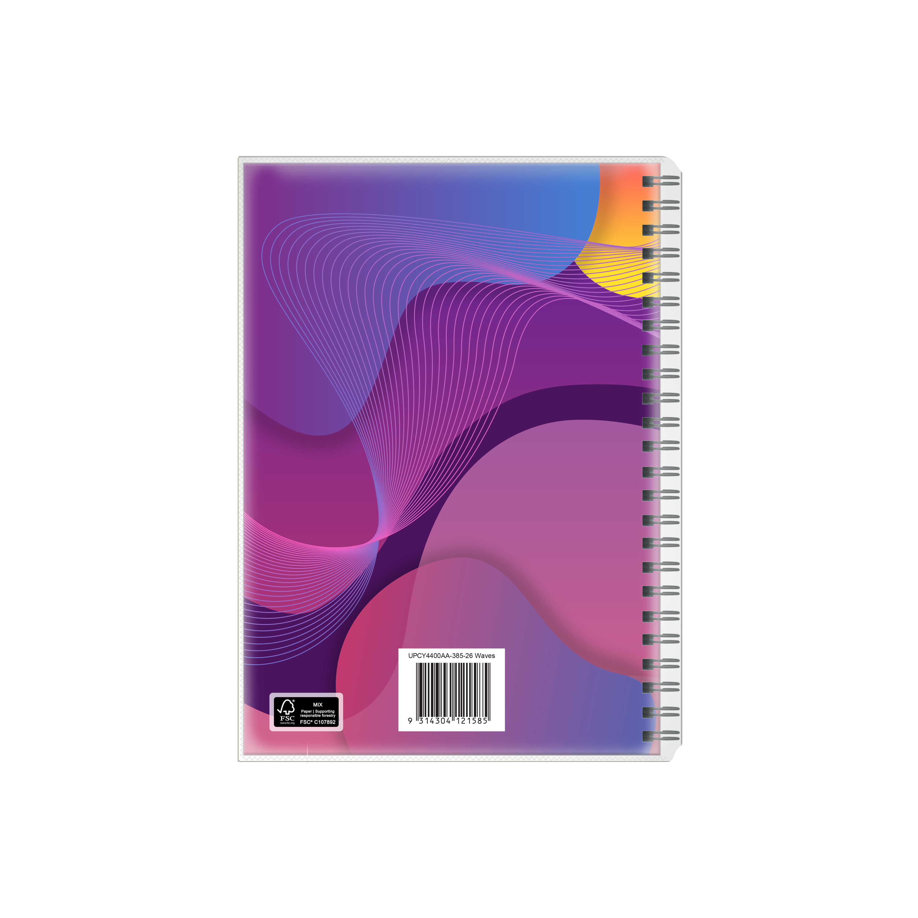 Upward - Student Diary 4400, 12 Month 2026 Calendar Year Planner, Week to View Diary, B5 Wiro Bound