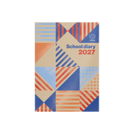 2027 Calendar Year Diary/Planner - 12 Month B5 Week to View Diary - Case Bound - Upward School Diary Range