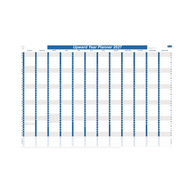 2027 Calendar Year Diary/Planner - 12 Month 1005x685mm Wall Planner - Strong Paper - Upward Planner Range