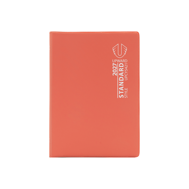 2027 Calendar Year Diary/Planner - 12 Month A7 Week to View Diary - Case Bound - Upward Standard Range