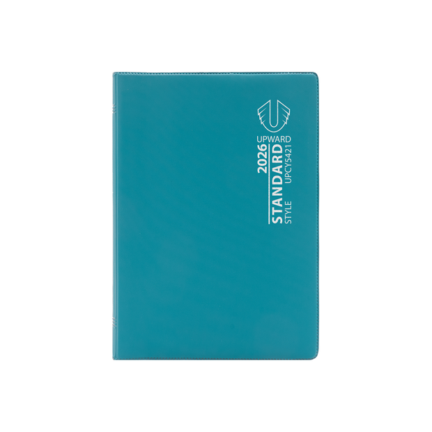 Upward - Superior 5421, 12 Month 2026 Calendar Year Planner, Week to View, A7 Hard Cover