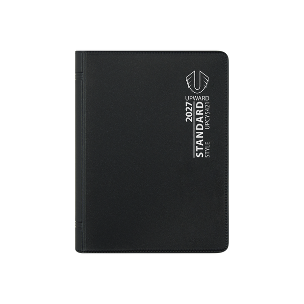 2027 Calendar Year Diary/Planner - 12 Month A7 Week to View Diary - Case Bound - Upward Standard Range