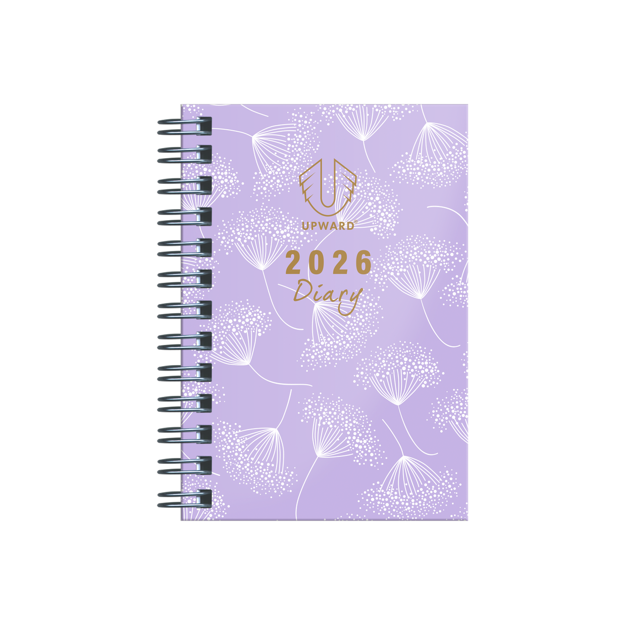 Upward - Fashion 5436, 12 Month 2026 Calendar Year Planner, Week to View Diary, A7 Wiro Bound