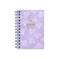 Upward - Fashion 5436, 12 Month 2026 Calendar Year Planner, Week to View Diary, A7 Wiro Bound