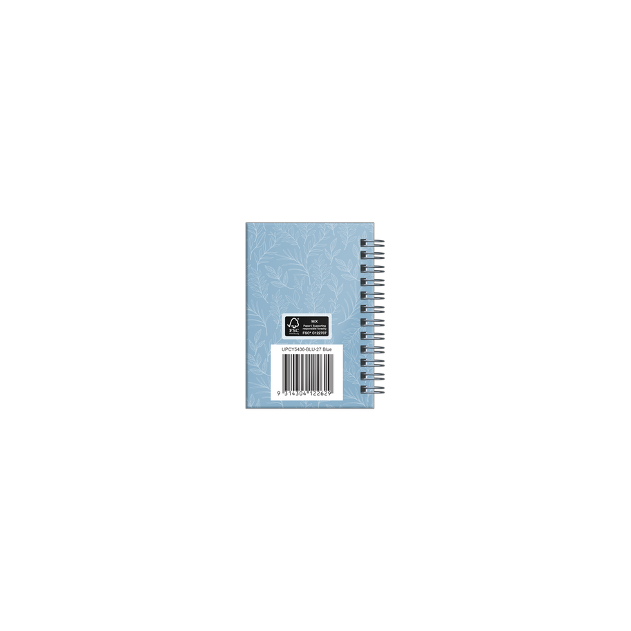 2027 Calendar Year Diary/Planner - 12 Month A7 Week to View Diary - Wiro Bound - Upward Fashion Range