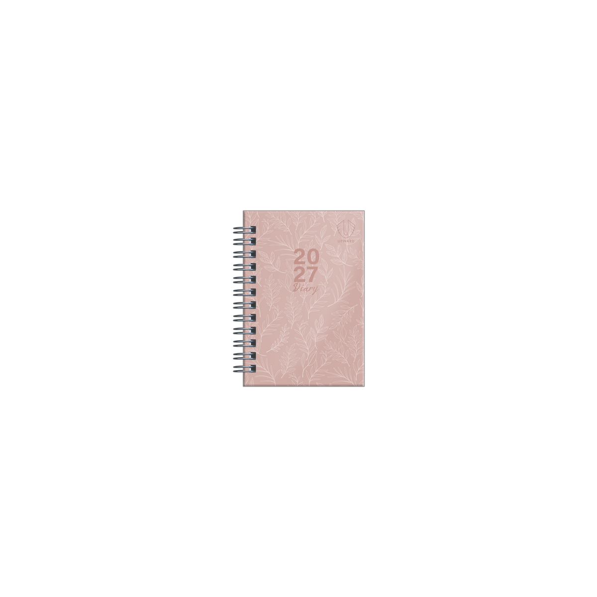 2027 Calendar Year Diary/Planner - 12 Month A7 Week to View Diary - Wiro Bound - Upward Fashion Range