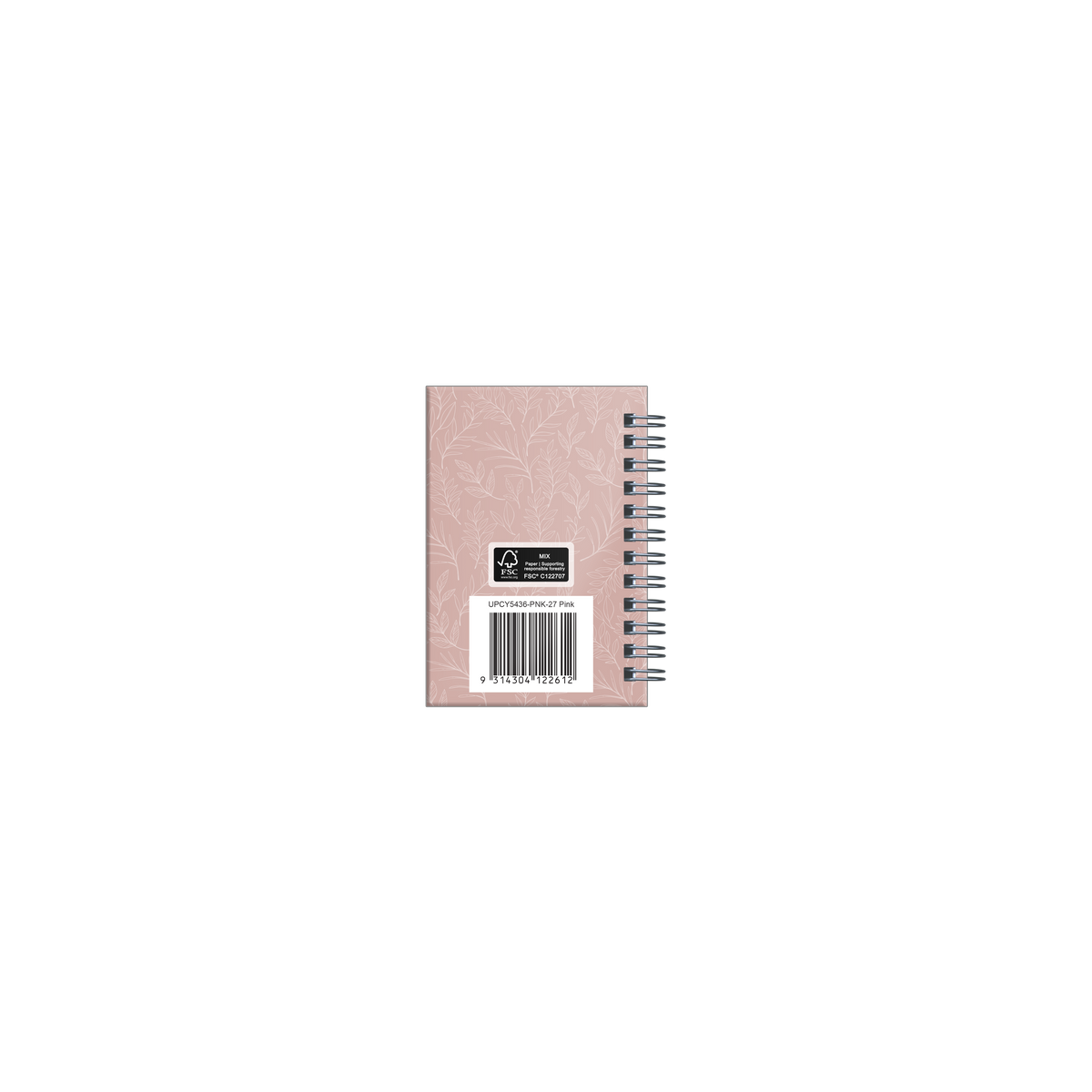 2027 Calendar Year Diary/Planner - 12 Month A7 Week to View Diary - Wiro Bound - Upward Fashion Range