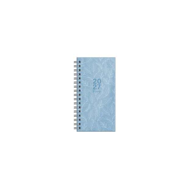2027 Calendar Year Diary/Planner - 12 Month A6 Week to View Diary - Wiro Bound - Upward Fashion Range