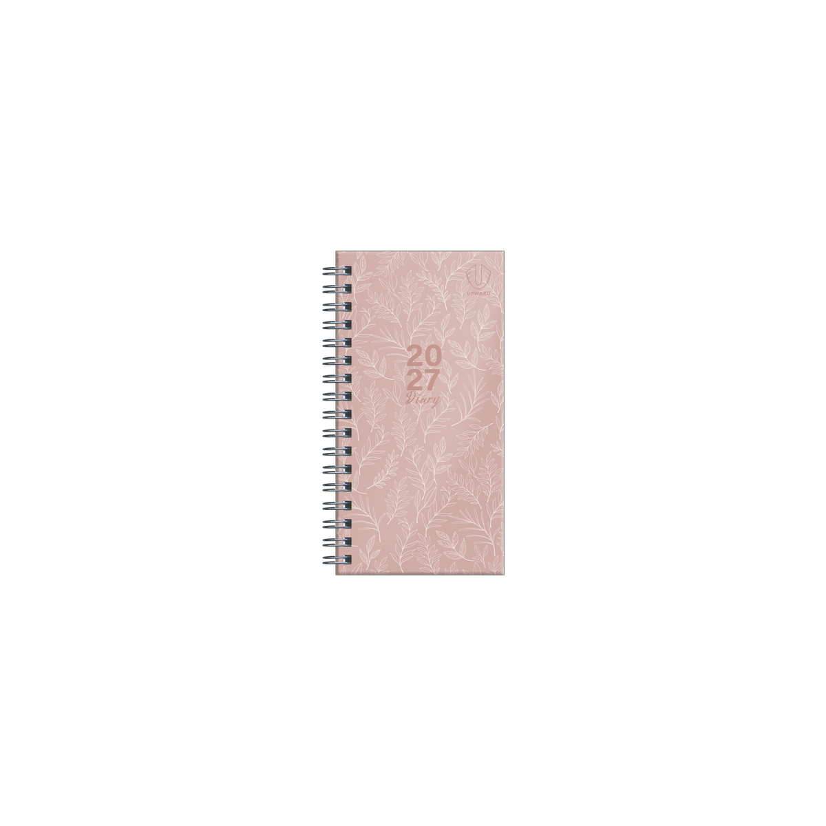 2027 Calendar Year Diary/Planner - 12 Month A6 Week to View Diary - Wiro Bound - Upward Fashion Range