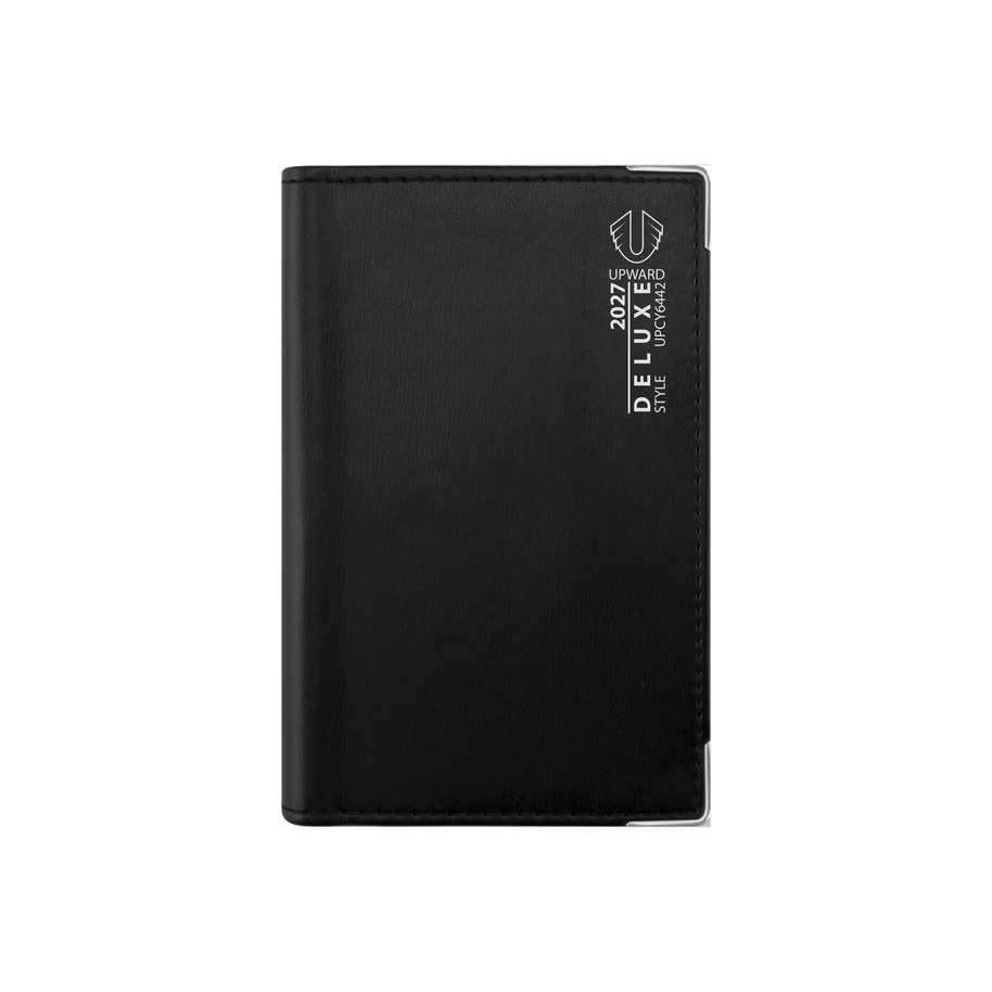 2027 Calendar Year Diary/Planner - 12 Month A6 Week to View Diary - Wiro Bound - Upward Deluxe Range