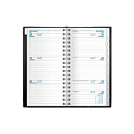 2027 Calendar Year Diary/Planner - 12 Month A6 Week to View Diary - Wiro Bound - Upward Deluxe Range
