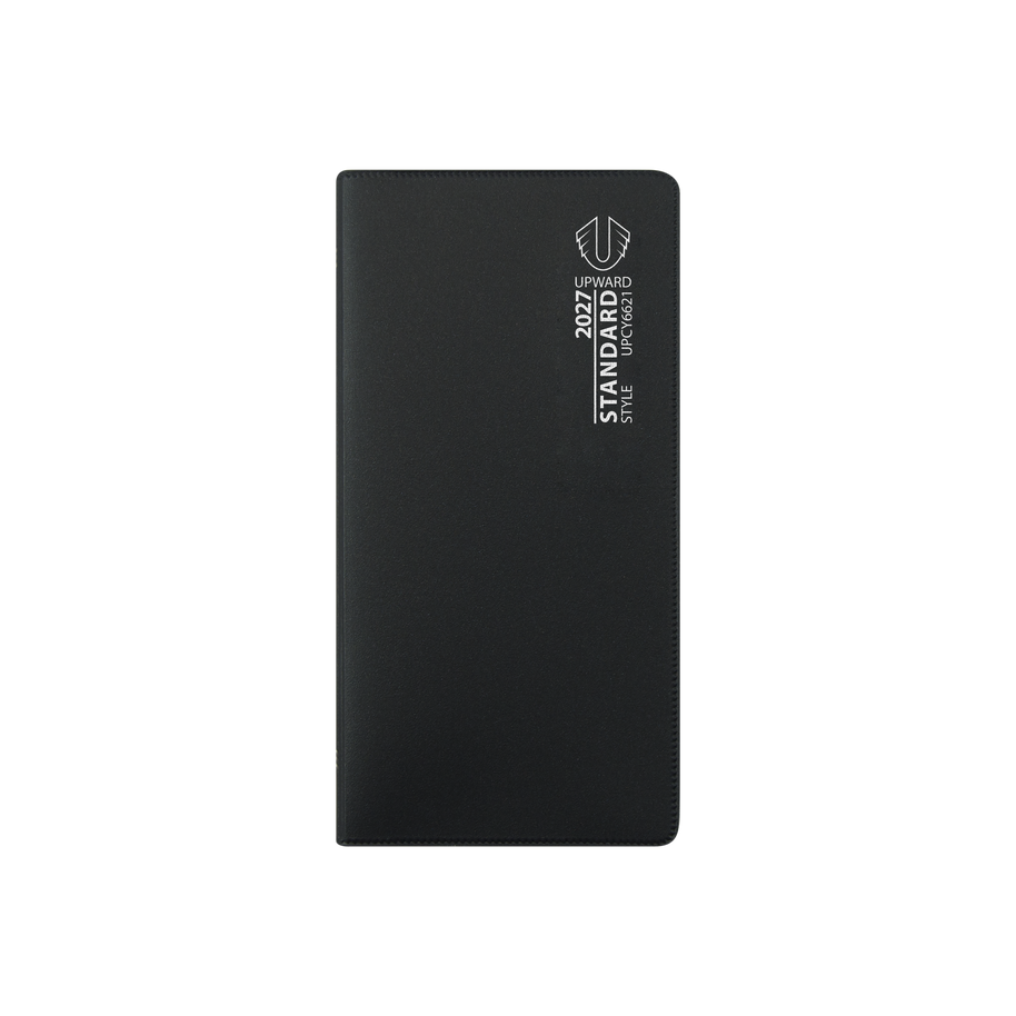 2027 Calendar Year Diary/Planner - 12 Month A6 2 Weeks to View Diary - Case Bound - Upward Standard Range