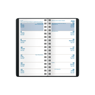 2027 Calendar Year Diary/Planner - 12 Month A6 2 Weeks to View Diary - Case Bound - Upward Superior Range