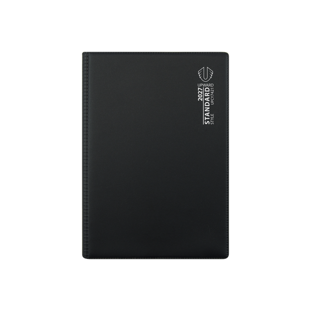 2027 Calendar Year Diary/Planner - 12 Month A5 Week to View Diary - Case Bound - Upward Standard Range