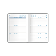 2027 Calendar Year Diary/Planner - 12 Month A5 Week to View Diary - Case Bound - Upward Standard Range