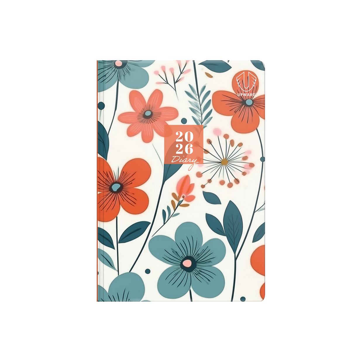 Upward - Fashion 7426, 12 Month 2026 Calendar Year Planner, Week to View Diary, A5 Case Bound