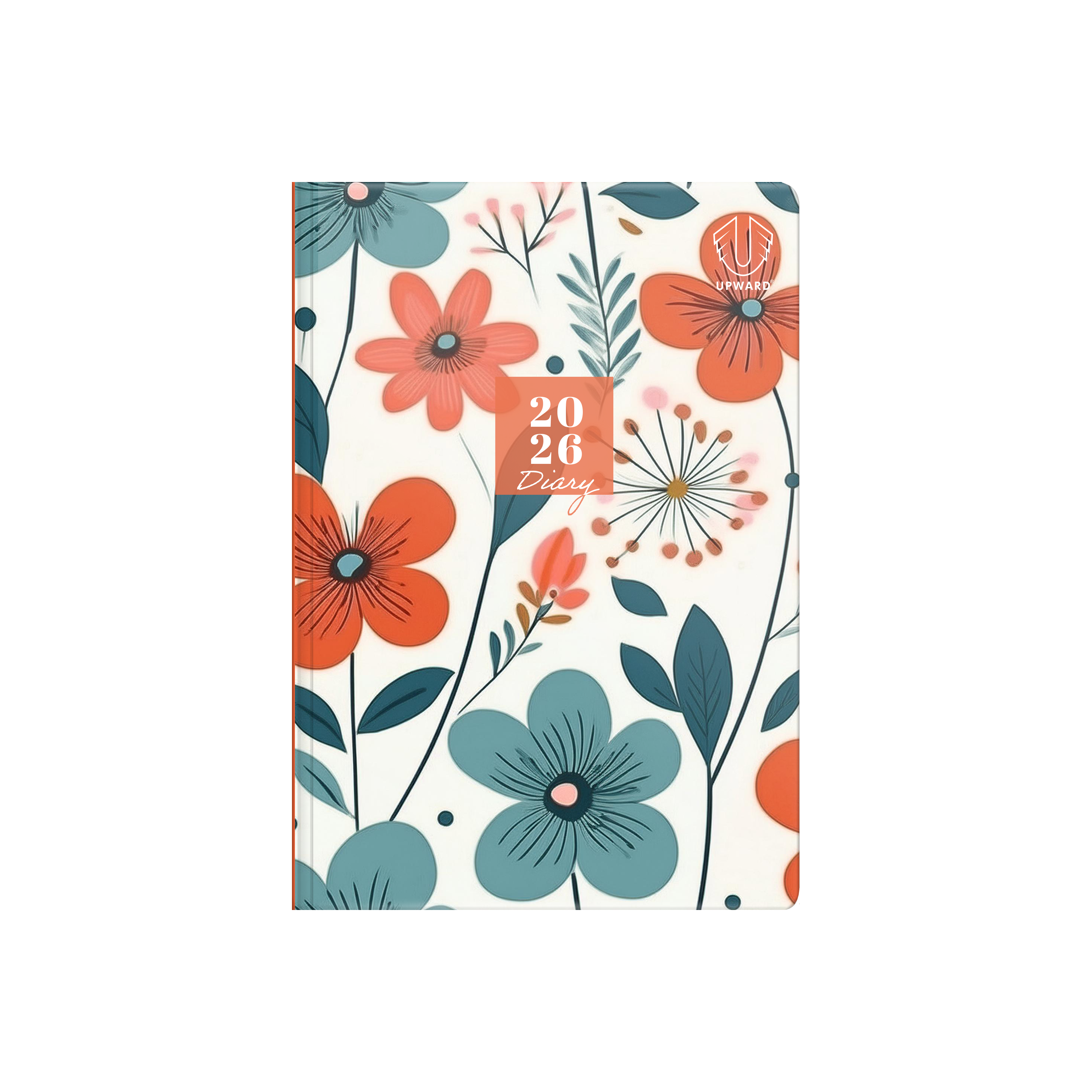 Upward - Fashion 7426, 12 Month 2026 Calendar Year Planner, Week to View Diary, A5 Case Bound