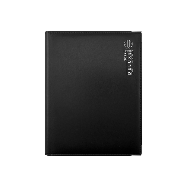 2027 Calendar Year Diary/Planner - 12 Month A5 Week to View Diary - Wiro Bound - Upward Deluxe Range