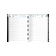 2027 Calendar Year Diary/Planner - 12 Month B5 Day to Page Diary - Wiro Bound - Upward Deluxe Range