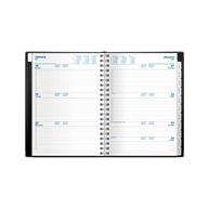 2027 Calendar Year Diary/Planner - 12 Month B5 Week to View Diary - Wiro Bound - Upward Deluxe Range