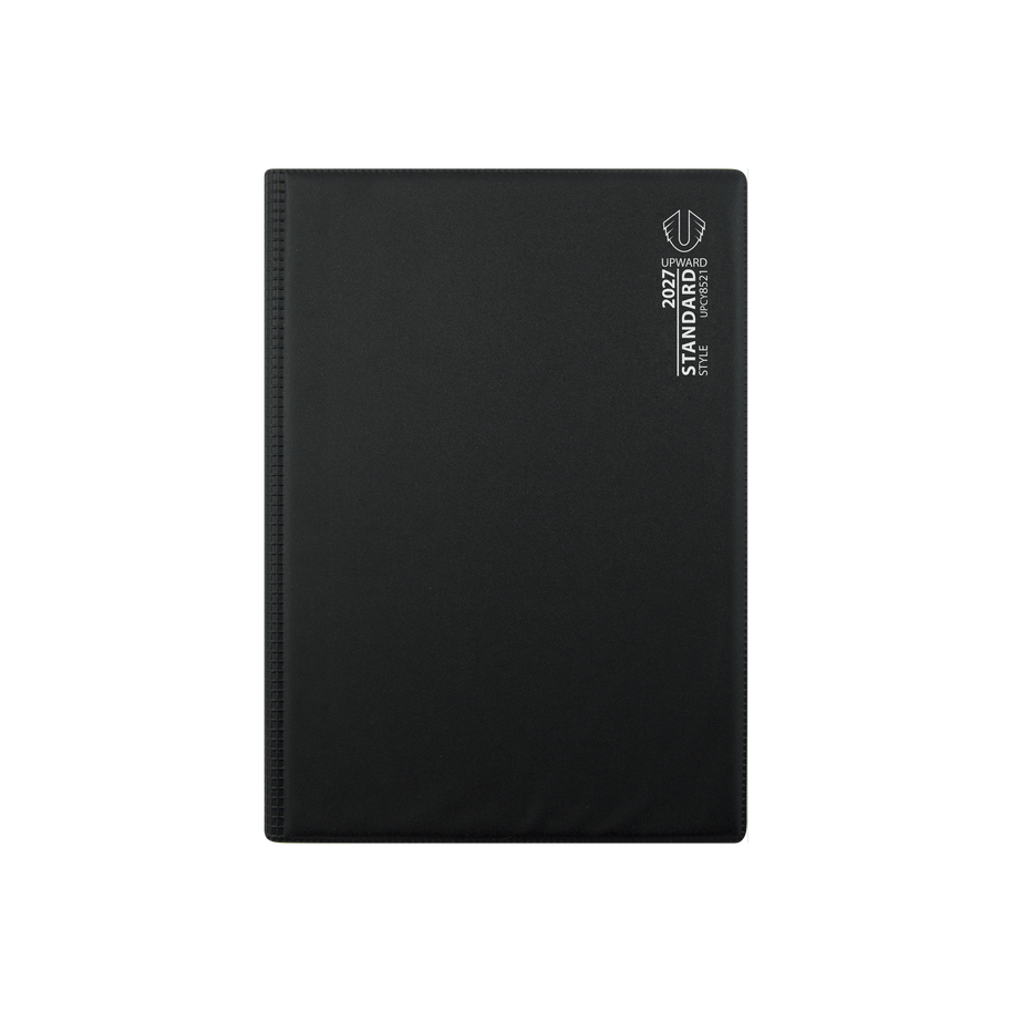 2027 Calendar Year Diary/Planner - 12 Month B5 Week to View Diary - Case Bound - Upward Standard Range