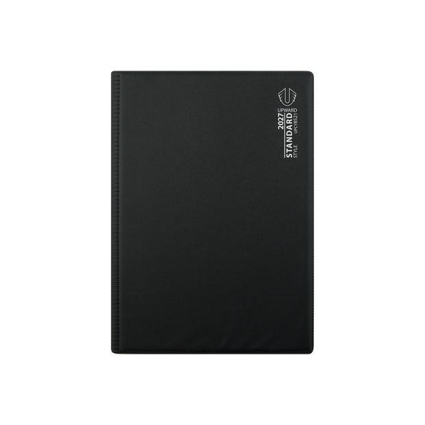 2027 Calendar Year Diary/Planner - 12 Month B5 Week to View Diary - Case Bound - Upward Standard Range
